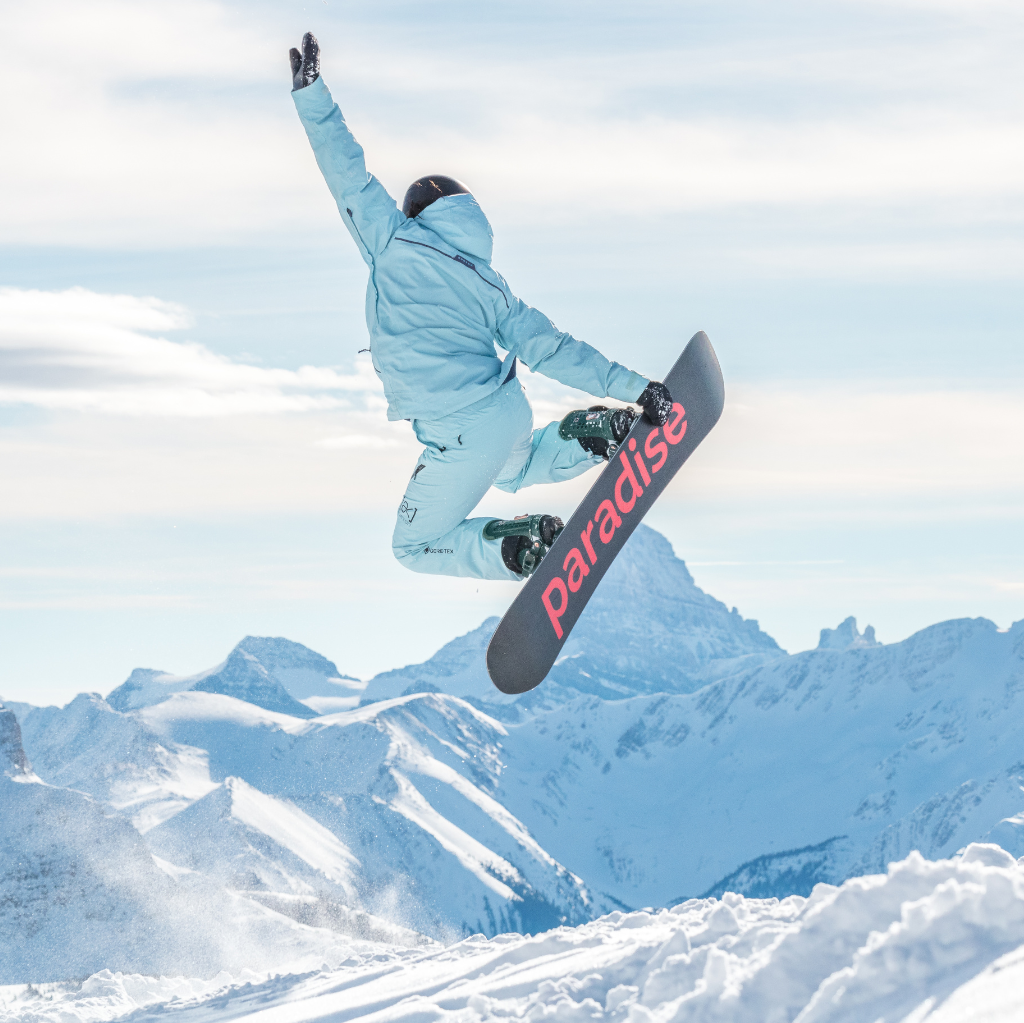 The Paradise FLAMINGO Collection - unisex freeride snowboards and splitboards