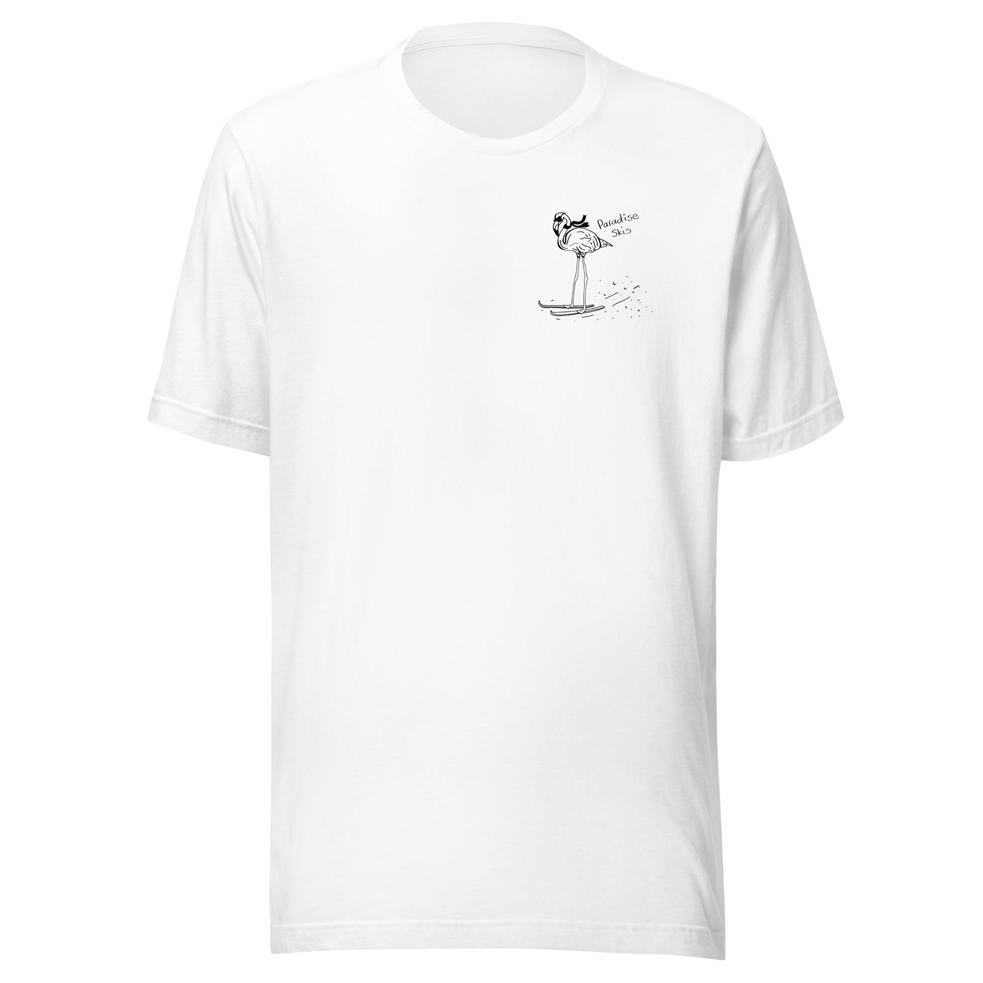 Paradise Flamingo t-shirt - White