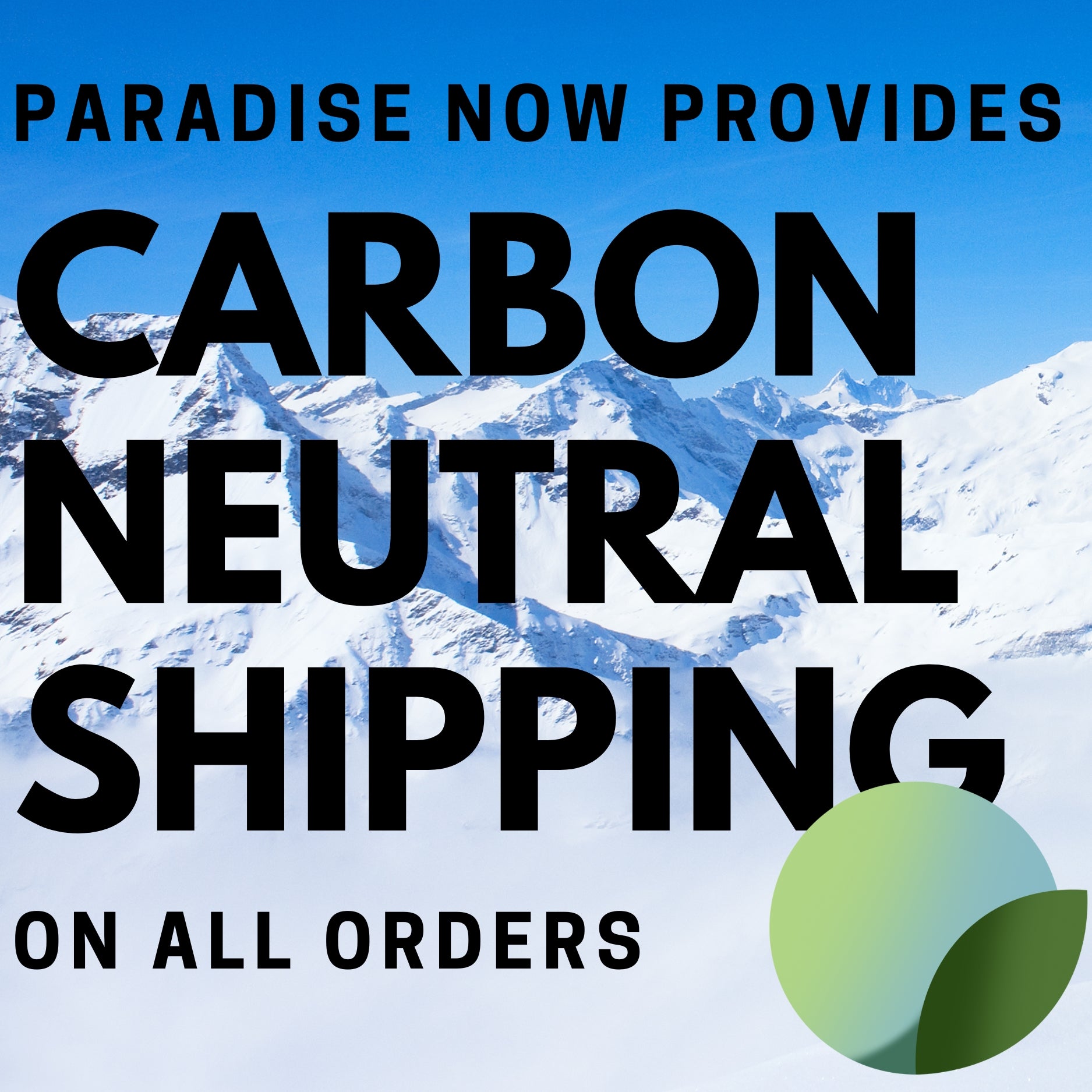 Paradise Partners With Shopify Planet To Provide Free Carbon Neutral Shipping