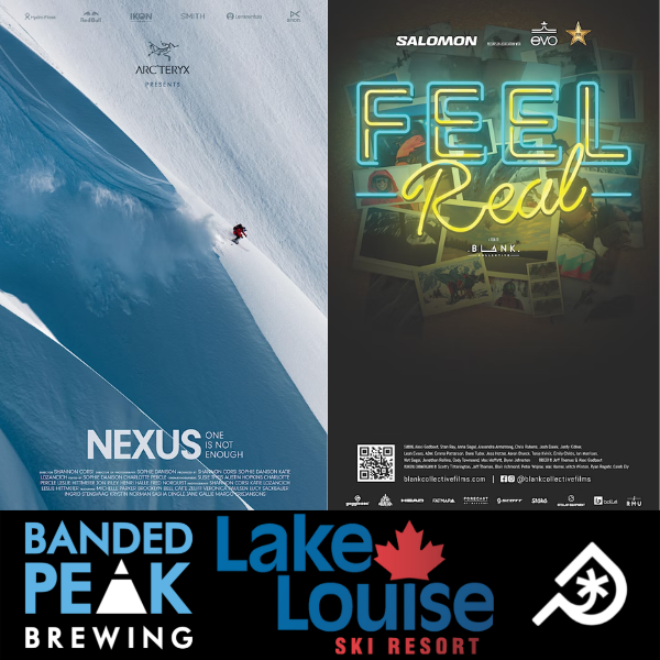 Banded Peak and Lake Louise Ski Resort Present - First Tracks 