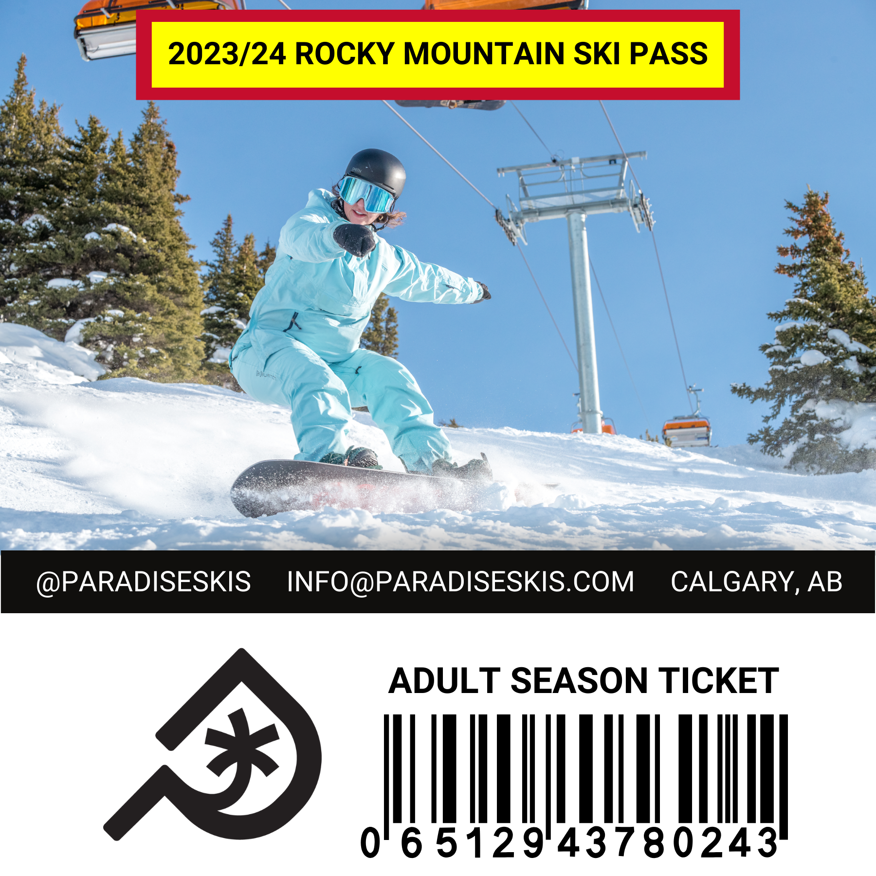 The Paradise 2023/24 Multi-Mountain Pass Breakdown