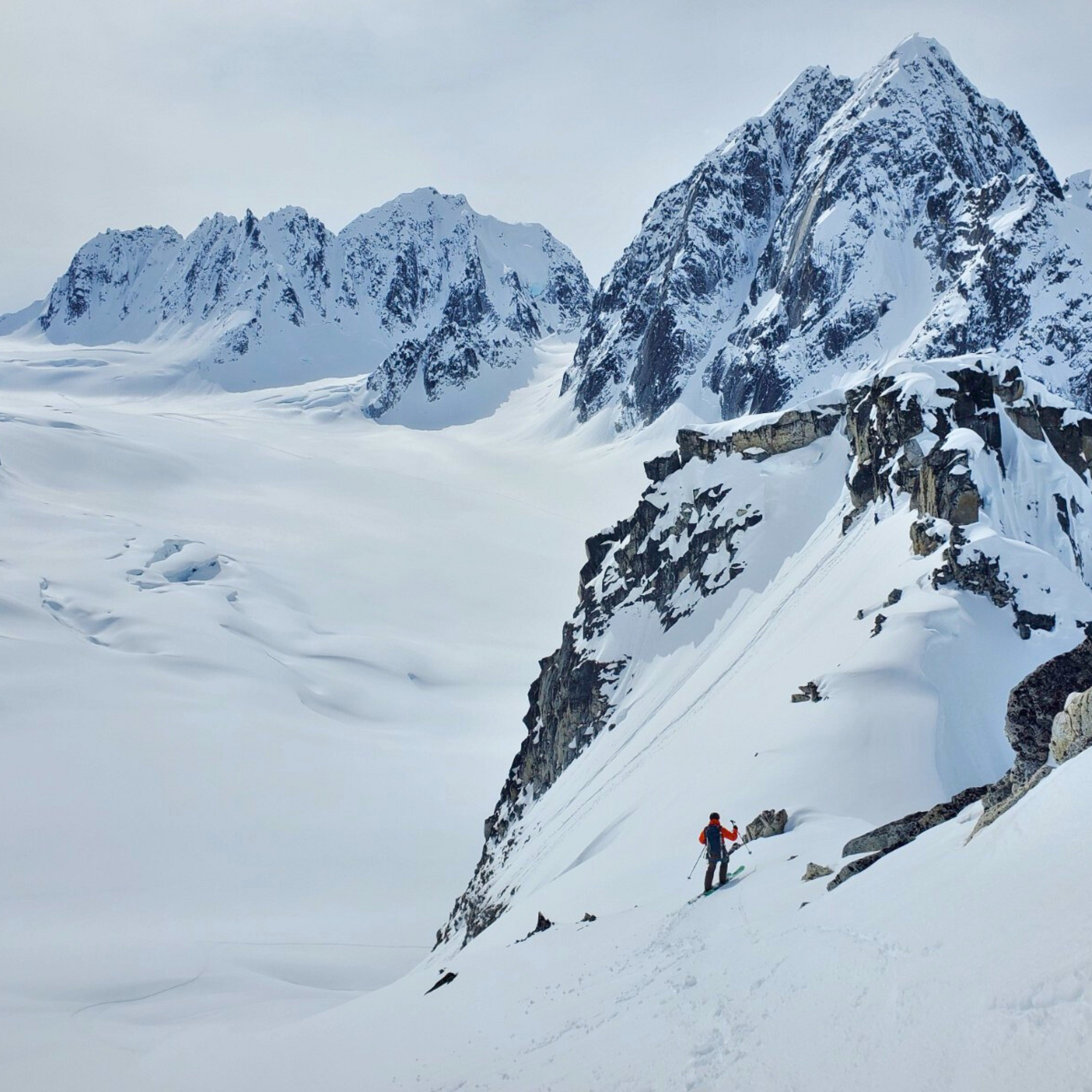 Je vais à la montagne