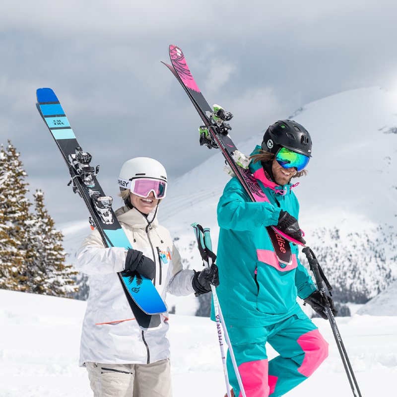 VICE 105 and ALOHA at Banff Sunshine Village, Alberta.