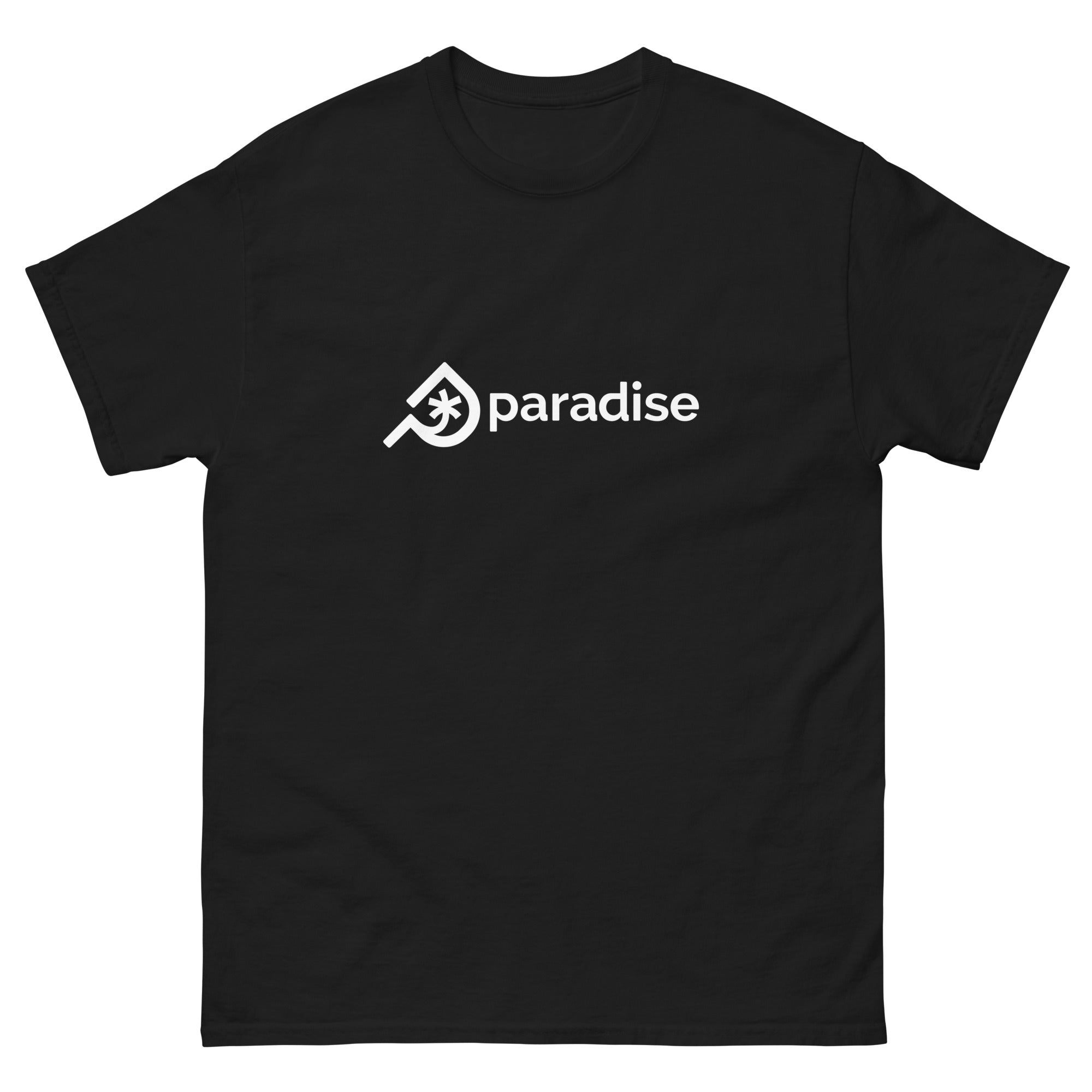 Paradise Skis logo shirt in black