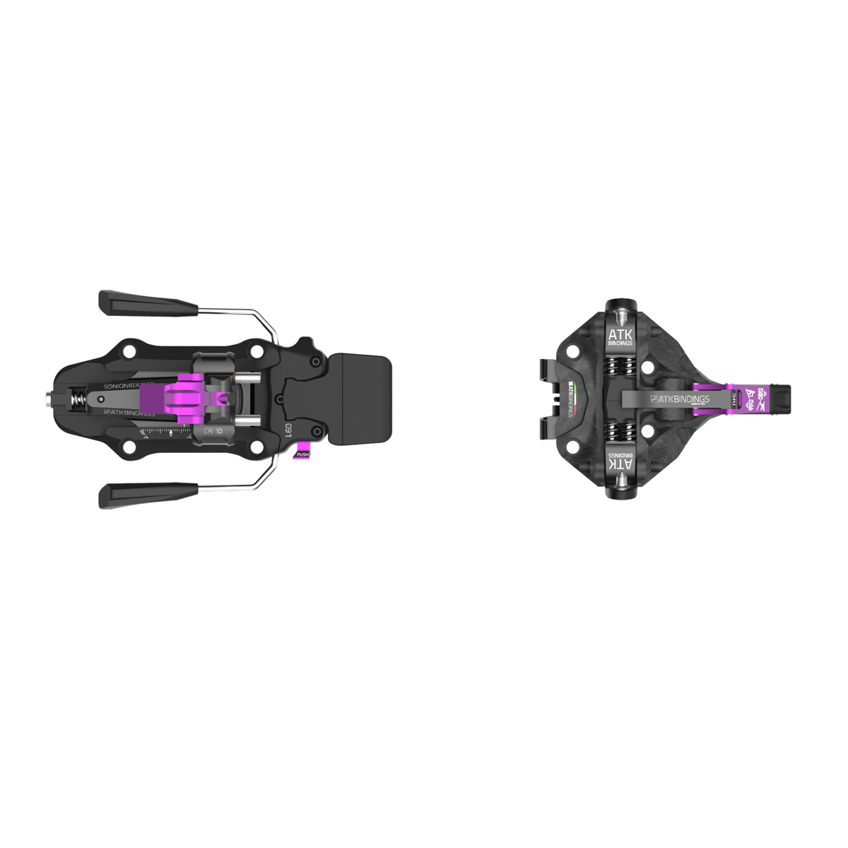 ATK C-Raider 10 Touring Binding - Purple and Black